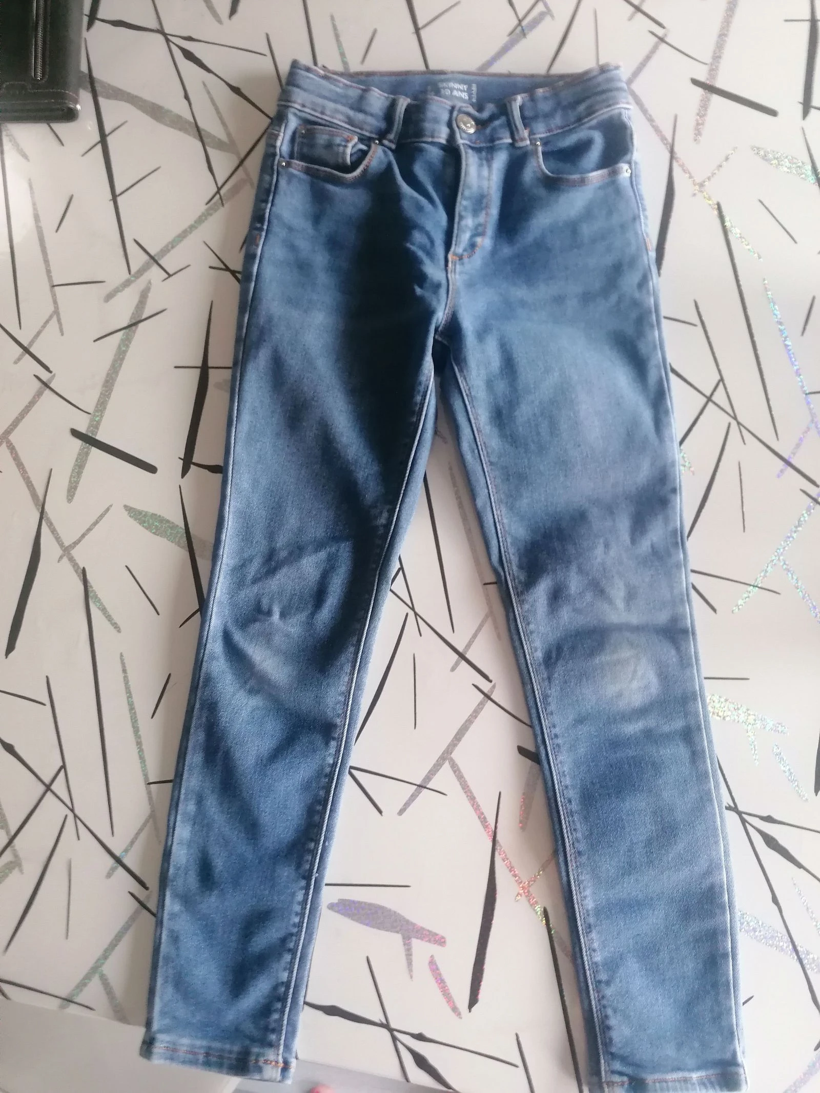 Set van 3 skinnyjeans maat 10 jaar oud 👖 – photo 3